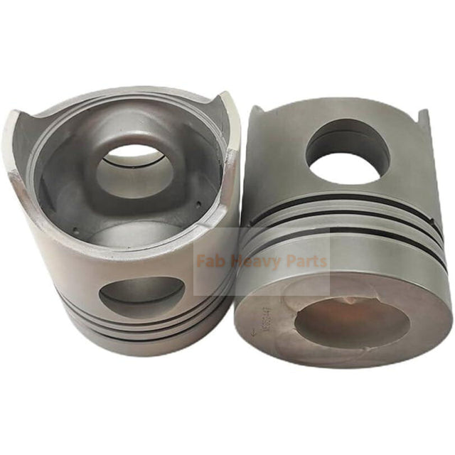 Piston de 1 pièce avec broche et clips ME052447 convient aux pièces de moteur Mitsubishi 6D22