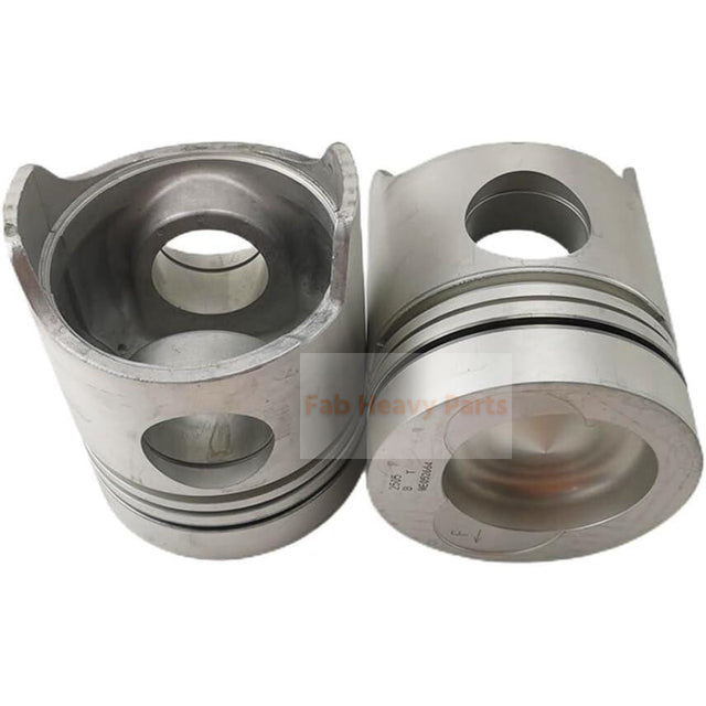 1 Piece Piston With Pin And Clips ME052664 Fits For Mitsubishi 6D22T Engine