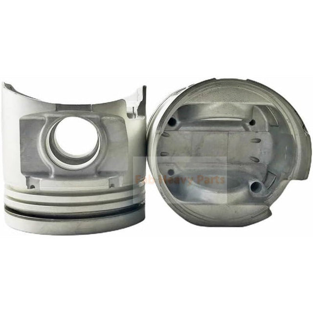 1 Piece Piston With Pin And Clips ME072548 Fits For Mitsubishi 6D17 24V Engine - Fab Heavy Parts