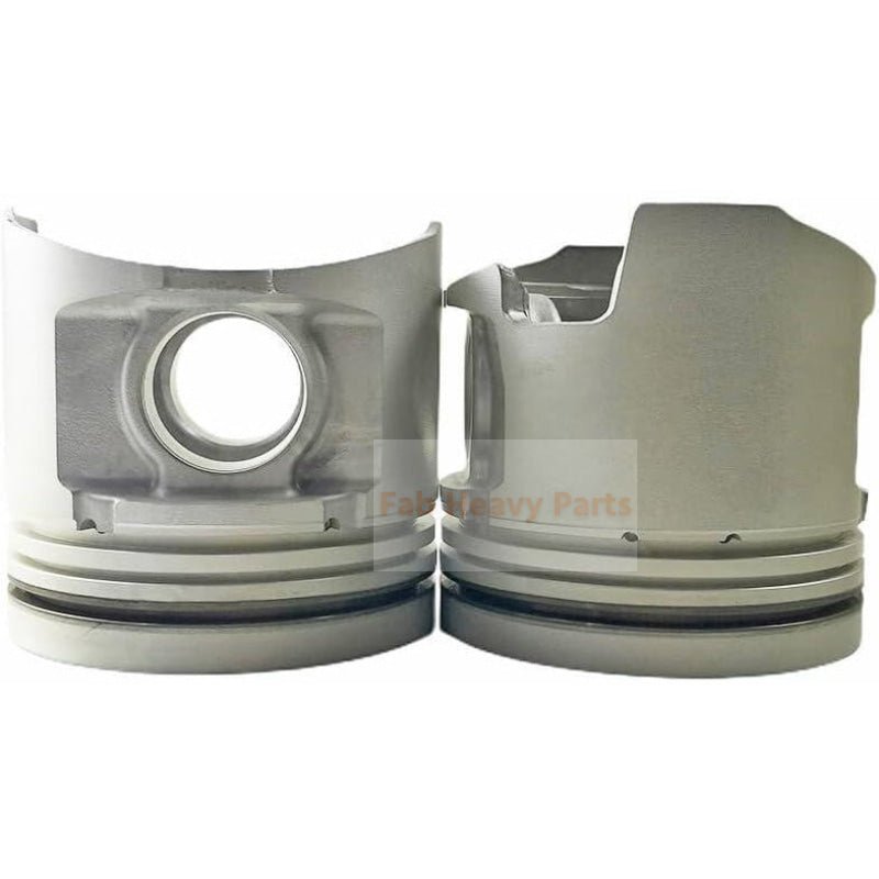 1 Piece Piston With Pin And Clips ME072548 Fits For Mitsubishi 6D17 24V Engine - Fab Heavy Parts