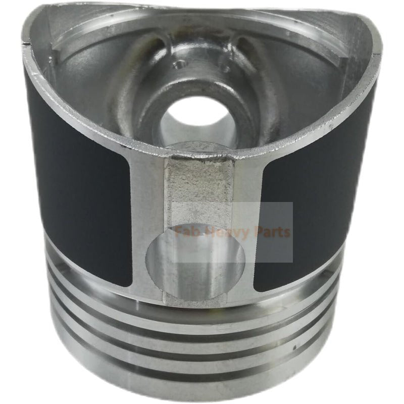 1 Piece Piston With Pin And Clips MM406610 Fits For Mitsubishi K3D K4D Engine Parts - Fab Heavy Parts