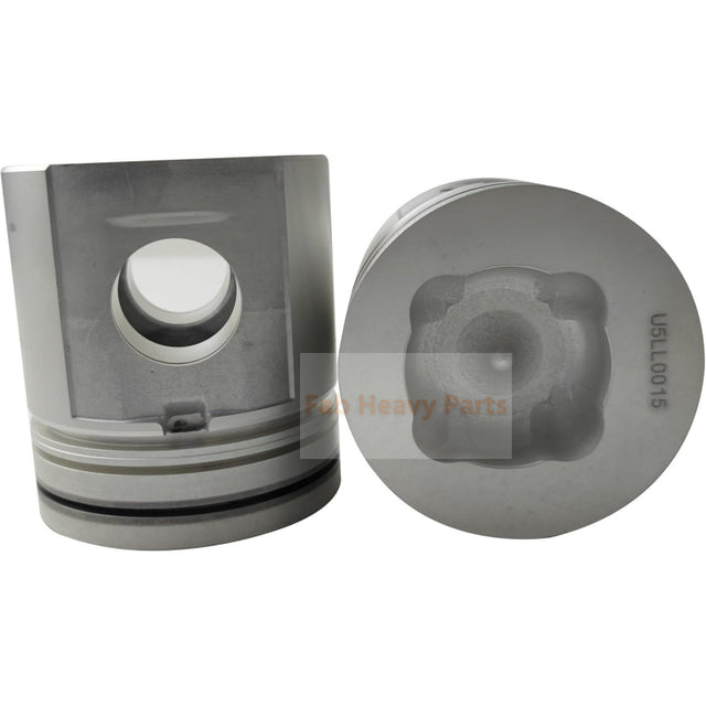 1 Piece Piston With Pin And Clips U5LL0015 Fits For Perkins 1004.4 (AG AA) 1006.6 (YA) Engine