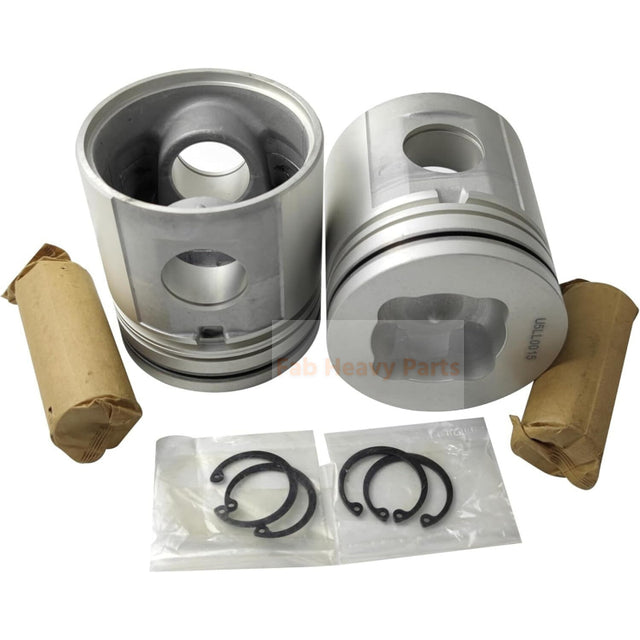 1 Piece Piston With Pin And Clips U5LL0015 Fits For Perkins 1004.4 (AG AA) 1006.6 (YA) Engine