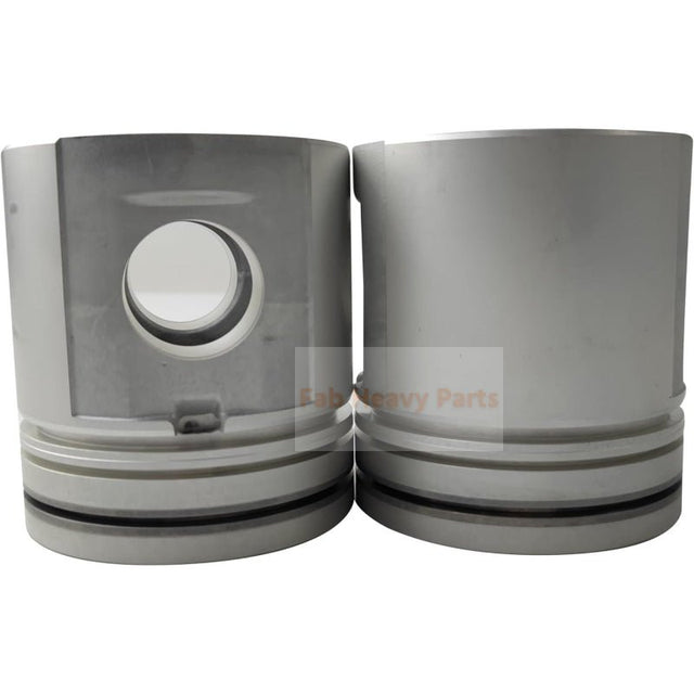 1 Piece Piston With Pin And Clips U5LL0015 Fits For Perkins 1004.4 (AG AA) 1006.6 (YA) Engine - Fab Heavy Parts