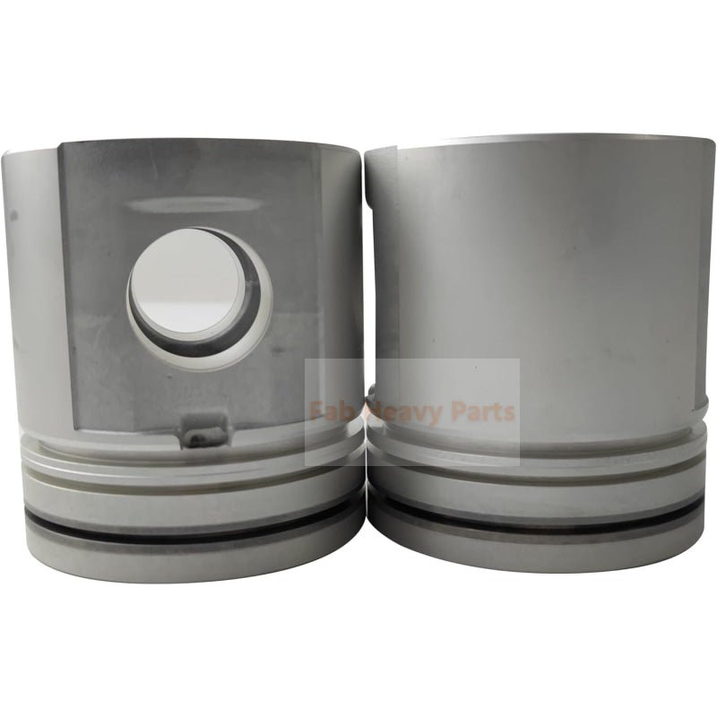 1 Piece Piston With Pin And Clips U5LL0015 Fits For Perkins 1004.4 (AG AA) 1006.6 (YA) Engine - Fab Heavy Parts