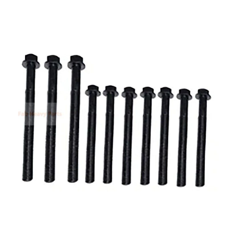 1 Set Cylinder Head Bolt 225 - 5501 2255501 225 - 5502 2255502 Fits for Caterpillar Engine C3.3 C4.4 3054 - Fab Heavy Parts