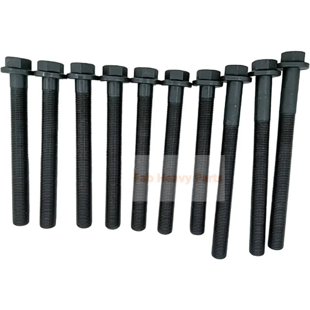 1 Set Cylinder Head Bolt 3218A011 3218A012 Fits for Perkins Engine 1104D-E44T 1104C-44 1104C-44T 1104C-E44 1104C-E44T 1104D-44 1104D-44T 1104D-44TA
