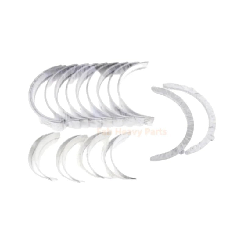 1 Set Main & Connecting Rod Bearing YM123900 - 23600 12390002800 Fits for Yanmar 4TNV106 4TNV106T Komatsu 4D106 Engine Replacement - Fab Heavy Parts