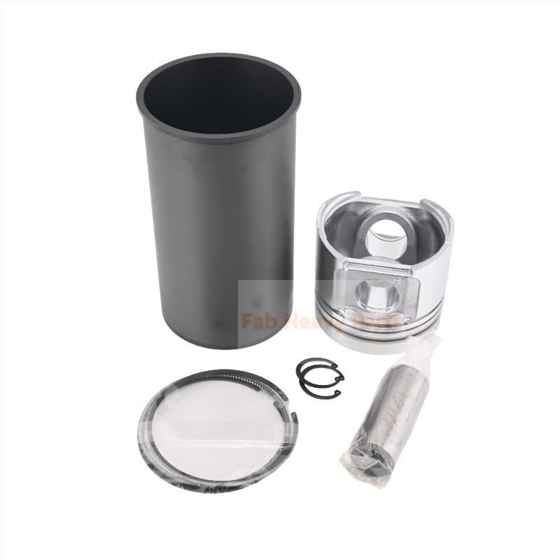 1 Set of Piston and Cylinder liner Kit Fits Cummins QSB3.3 B3.3 B3.3T Engine Daewoo 460 470 Plus - Fab Heavy Parts