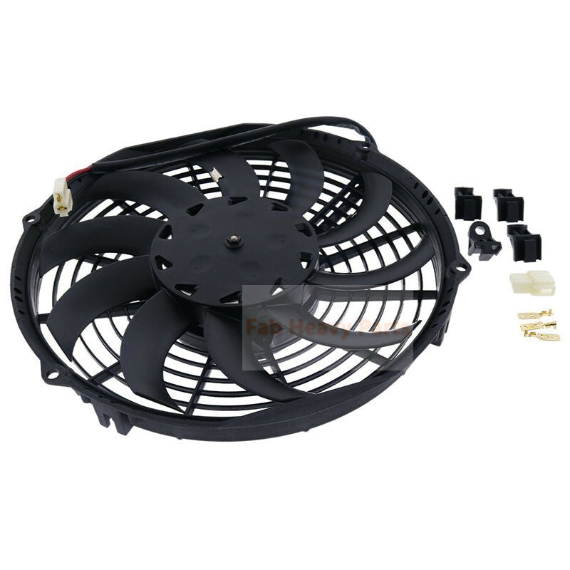10" Low Profile Electric Fan 30100360 VA11-AP8/C-29A - Fab Heavy Parts