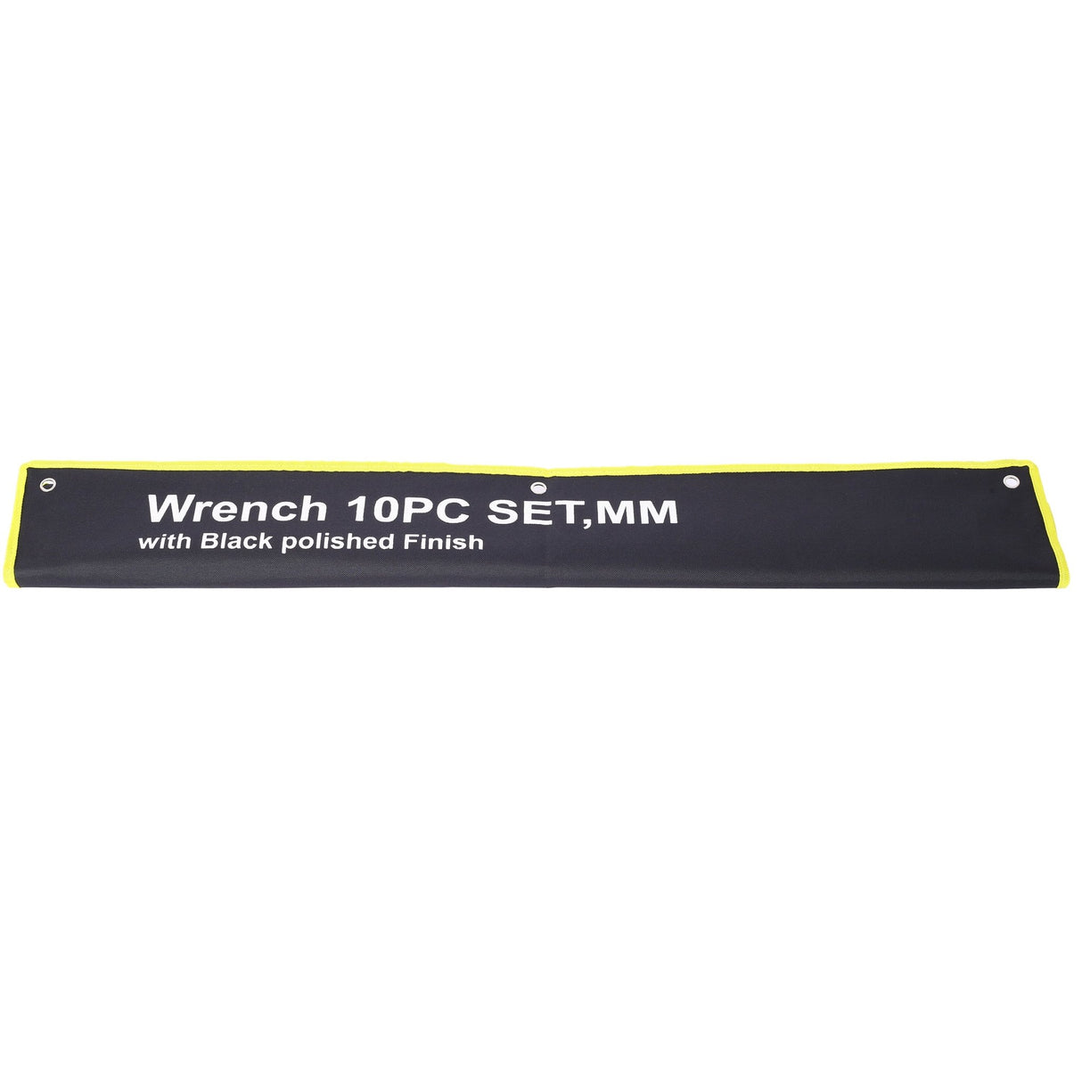 10 PCS Metric Jumbo Combination Wrench Set Extra Large Black - Oxide 34 36 38 41 42 44 45 46 48 50mm with Pouch - Fab Heavy Parts