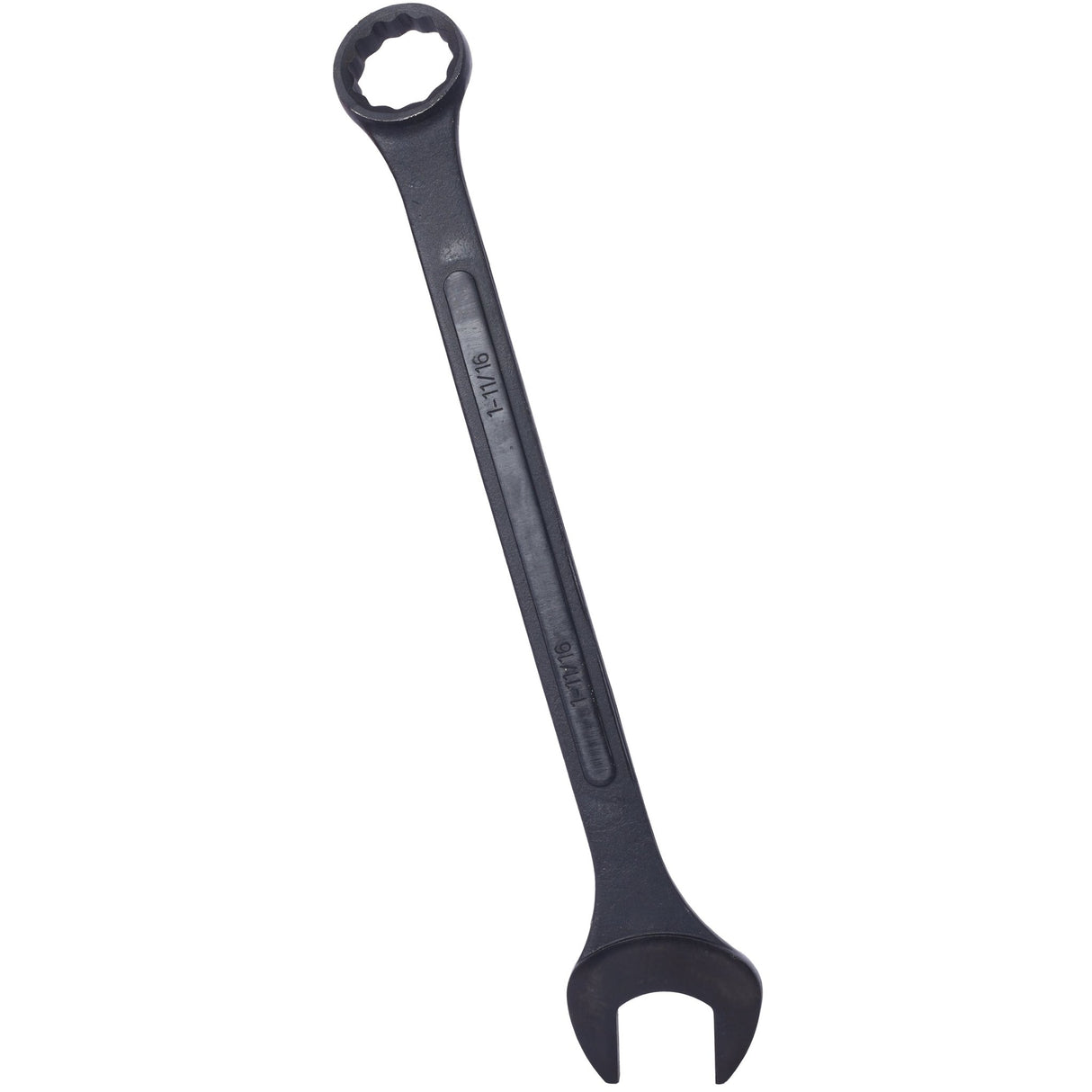 10 PCS SAE Jumbo Combination Wrench Set Extra Large Black - Oxide 1 - 5/16" - 2" with Pouch - Fab Heavy Parts