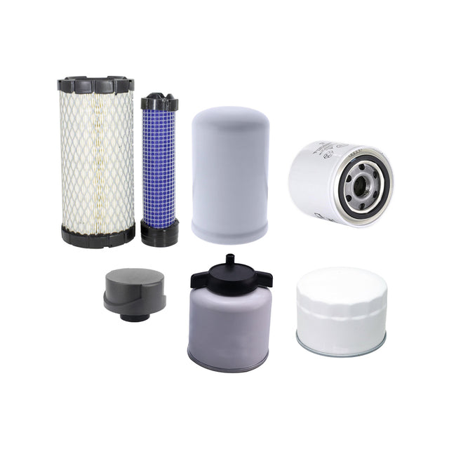 Kit de filtre de maintenance 1000/2000 Hour 7324344 Fits pour l'excavatrice Bobcat E26