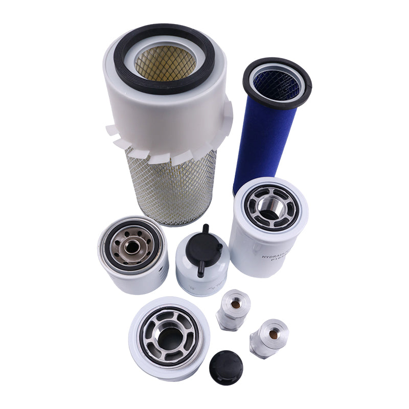 1000/2000 Hour Maintenance Filtre Kit 7330960 Fits pour le chargeur Bobcat 773 S150 S175 S185 S205 T180 T190