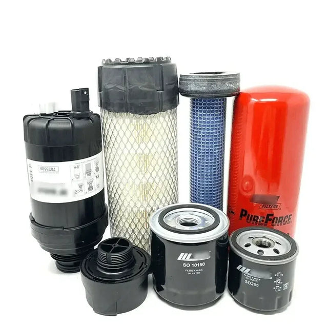 Kit de filtre 1000/3000 Hour 7324363 convient pour l'excavatrice Bobcat E32 et E35 avec moteur T4