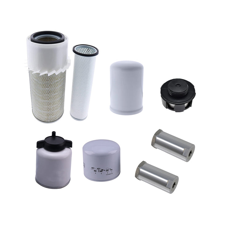 Kit de filtre de maintenance 1000/3000 Hour 77343808 Fits pour le chargeur Bobcat A300