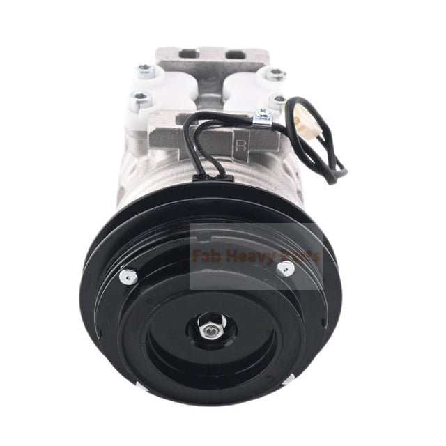 10P13C A/C Compressor 447200 - 7152 883101580A Fits for 1994 - 1997 Hino Isuzu Mitsubishi - Fuso Nissan - UD Truck Final Clearance - Fab Heavy Parts