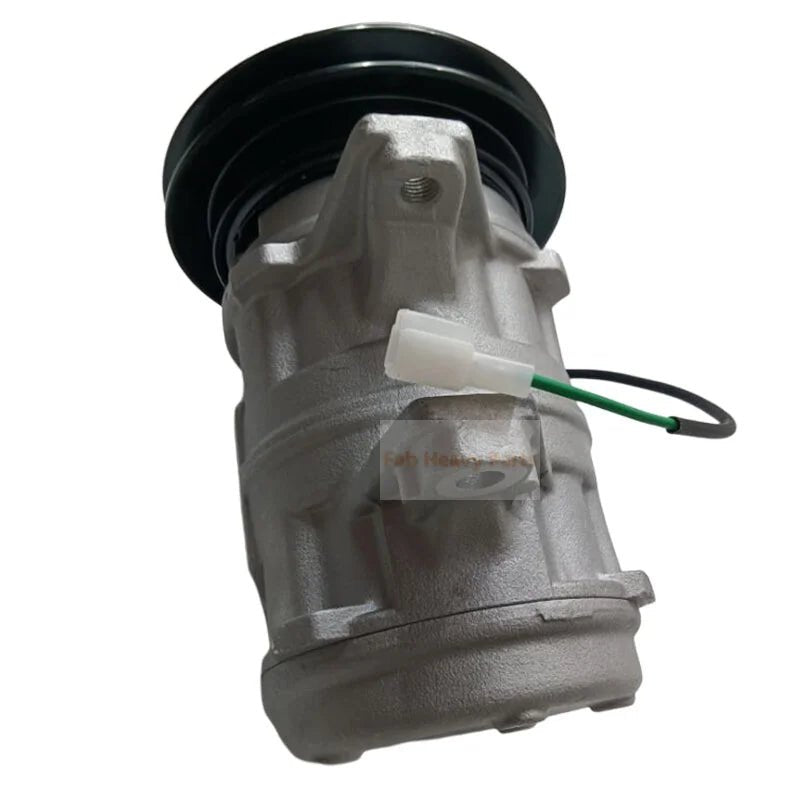 10P13E Air Conditioning Compressor 447200 - 7344 Fits for Kato Crane 70 Ton - Fab Heavy Parts