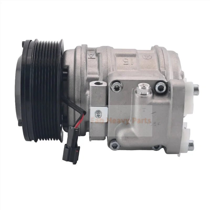 10PA15C A/C Compressor 3L071 - 0059 400102 - 00381 Fits for Doosan Daewoo DX225 DX340LC - Fab Heavy Parts