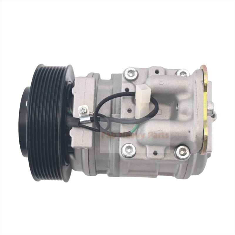10PA15C A/C Compressor AL155836 Fits for John Deere Tractor 6110 6120 6200 6210 6300 6310 7320 7420 7505 7520 - Fab Heavy Parts