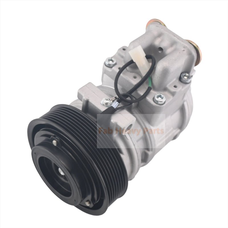 10PA15C A/C Compressor AL155836 Fits for John Deere Tractor 6110 6120 6200 6210 6300 6310 7320 7420 7505 7520 - Fab Heavy Parts