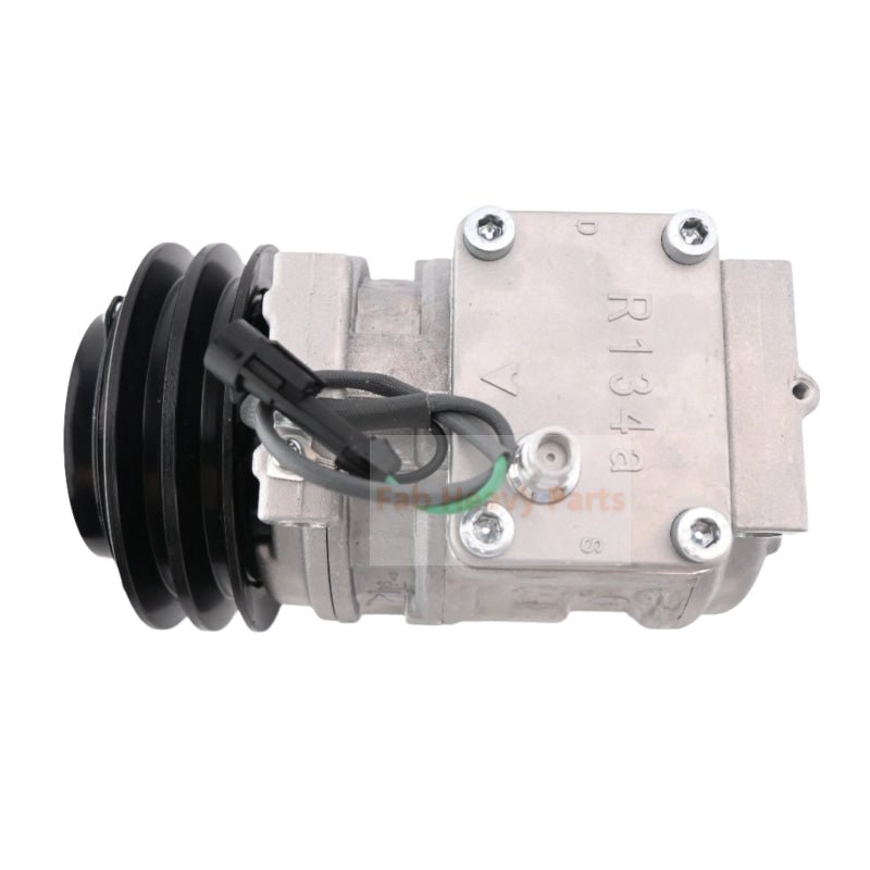 10PA15C A/C Compressor AZ44541 Fits for John Deere 2054 2056 2066 2254 2256 2266 6610 6910 6650 6750 6850 6950 7200 7300 7400 7500 7700 7800 - Fab Heavy Parts