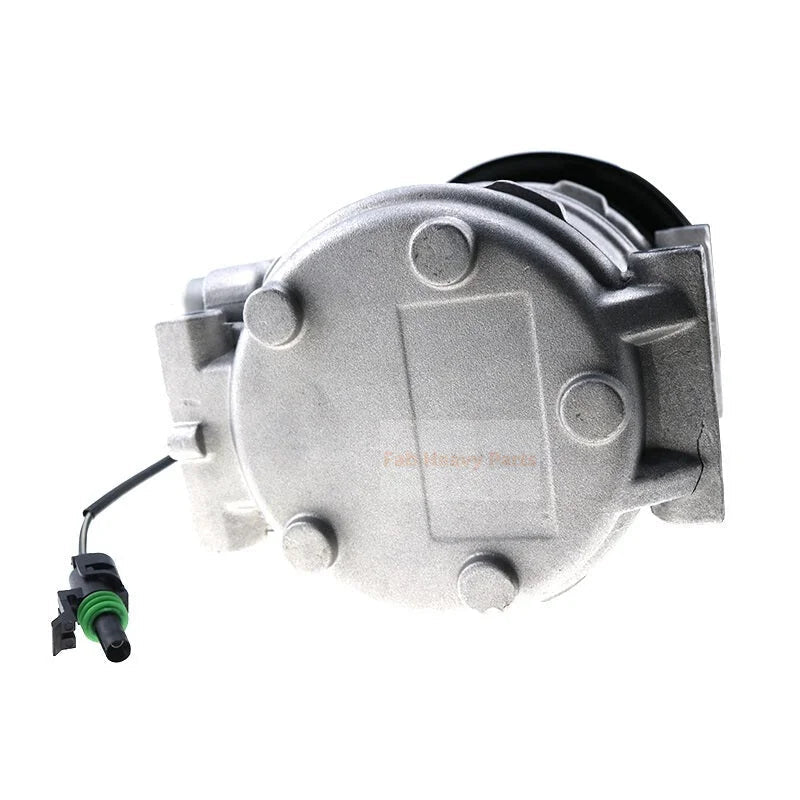 10PA17C A/C Compressor DH400539 Fits for Hitachi Excavator ZX200LC ZX250 Zaxis210F - 3 Zaxis240F - 3 Zaxis290F - 3 - Fab Heavy Parts