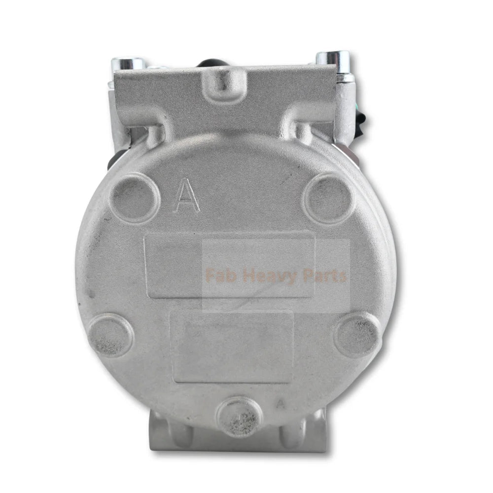 10PA17C A/C Compressor SE501820 SE503061 Fits for John Deere Loader 444J 544J 624H 624J 844J 844K 744H 744J 824J - Fab Heavy Parts