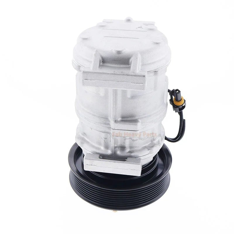 10PA17C A/C Compressor SE502835 Fits for John Deere Loader 444H 544H 624H 644H 644J 724J 444J 544J 624J - Fab Heavy Parts
