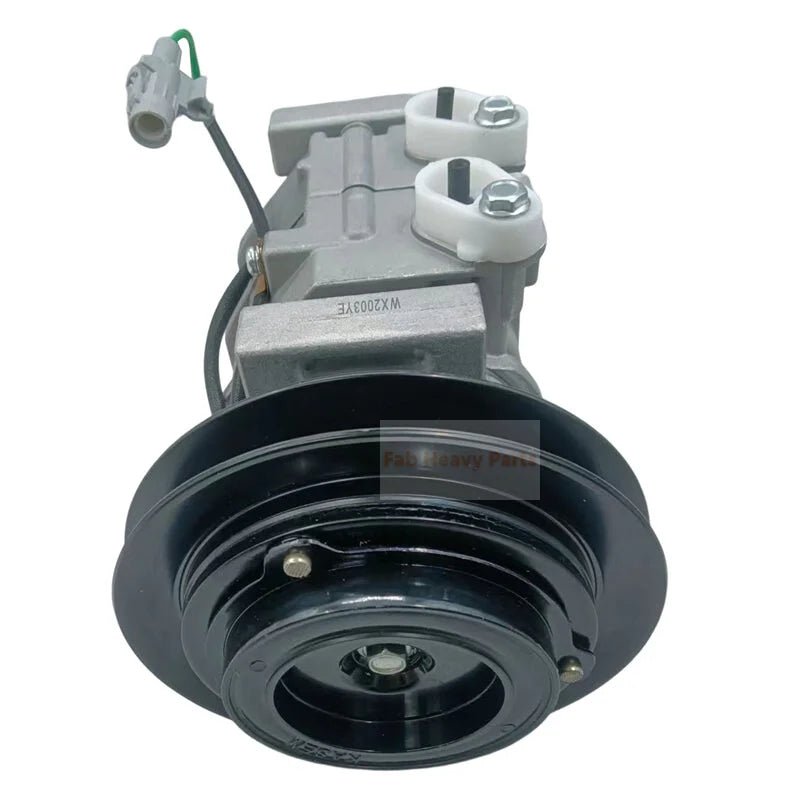 10S13C A/C Compressor 4721999 Fits for Hitachi Excavator ZX200 - 5G ZX250LCH - 5G ZX330 - 5G ZX350LC - 5B - Fab Heavy Parts