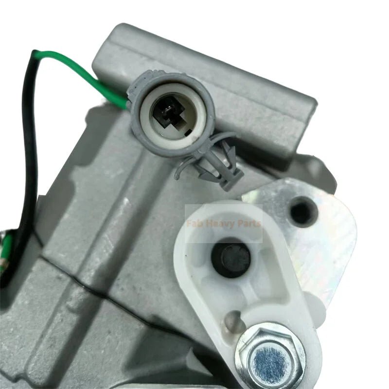 10S13C A/C Compressor 4721999 Fits for Hitachi Excavator ZX200 - 5G ZX250LCH - 5G ZX330 - 5G ZX350LC - 5B - Fab Heavy Parts