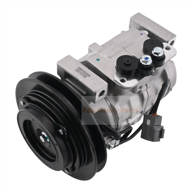 10S13C A/C Compressor 8981095701 Fits for Isuzu Engine 4HK1 Truck NPR NQR NRR FTR - Fab Heavy Parts