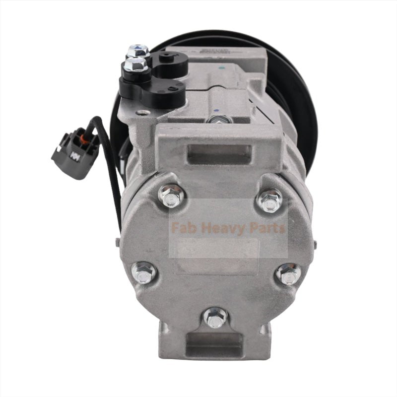10S13C A/C Compressor 8981095701 Fits for Isuzu Engine 4HK1 Truck NPR NQR NRR FTR - Fab Heavy Parts
