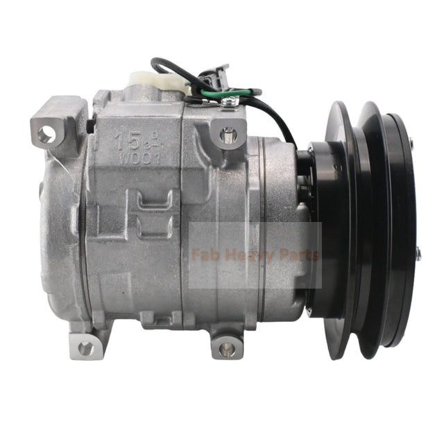10S15C A/C Compressor 20Y-810-1260 Fits for Komatsu Excavator PC220-8 PC270-8 PC290 PC300-8 PC350-8 PC400-8