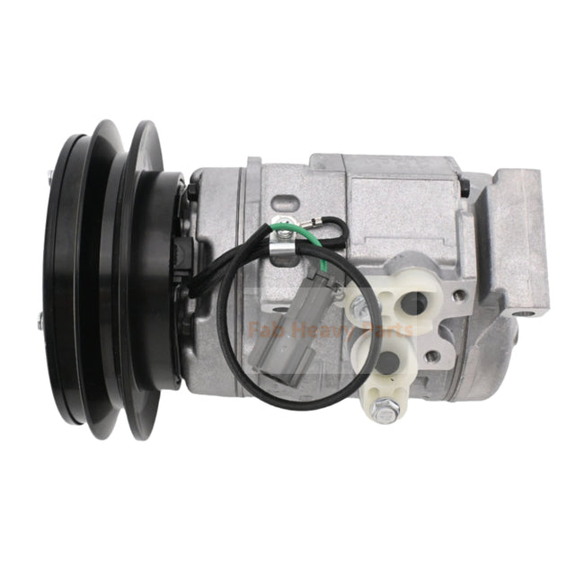 10S15C A/C Compressor 20Y-810-1260 Fits for Komatsu Excavator PC220-8 PC270-8 PC290 PC300-8 PC350-8 PC400-8