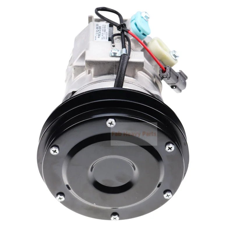 10S15C A/C Compressor 17A - 911 - 4810 Fits for Komatsu Bulldozer D155A - 6 D155AX - 5 D155AX - 6 D155AX - 6A D275A - 5R - Fab Heavy Parts