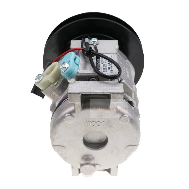 10S15C A/C Compressor 17A - 911 - 4810 Fits for Komatsu Bulldozer D155A - 6 D155AX - 5 D155AX - 6 D155AX - 6A D275A - 5R - Fab Heavy Parts