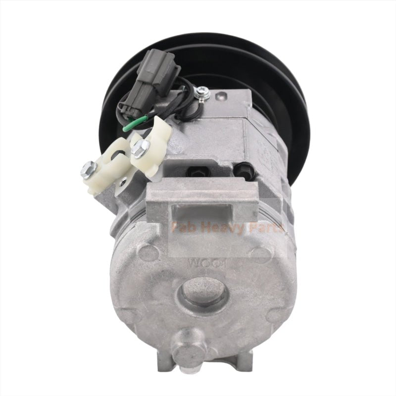 10S15C Air Conditioning Compressor 418 - S62 - 3160 Fits for Komatsu Wheel Loader WA100 - 5 WA150 - 5 WA200 - 5 WA250 - 5 WA270 - 5 WA320 - 5 - Fab Heavy Parts