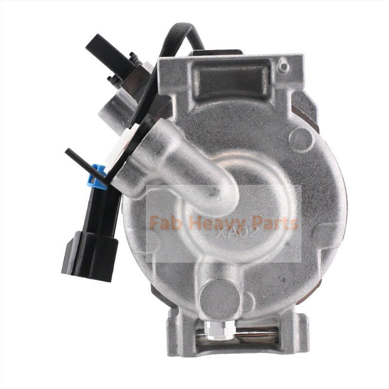 10SRE18C A/C Compressor AH236432 Fits for John Deere Engine 6068 6090 Harvester 7280 7380 7480 8300 8400 8700 8800 9600 - Fab Heavy Parts