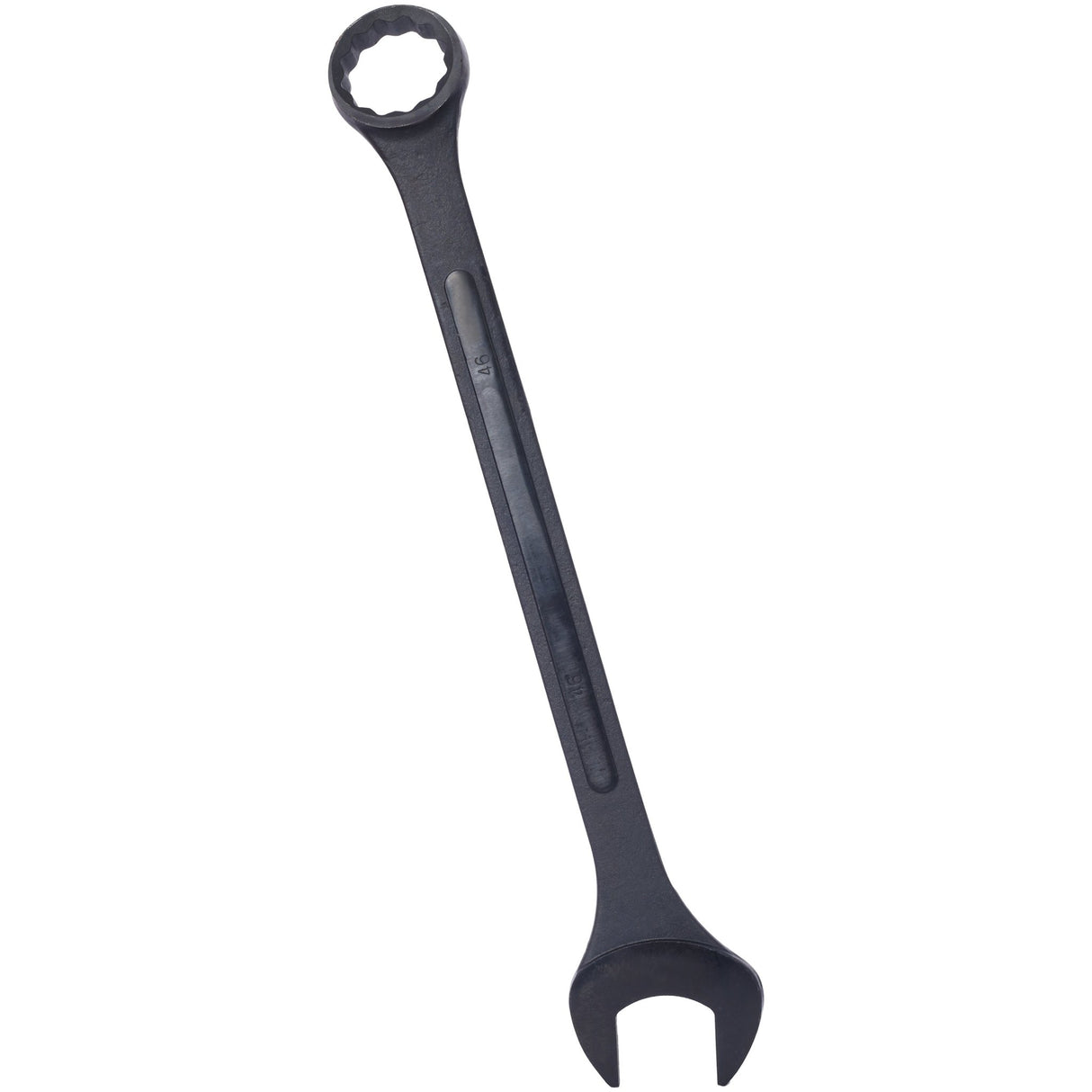 11 Piece Jumbo Combination Wrench Set Metric 1 - 5/16'' to 2'' Black Oxide with Pouch - Fab Heavy Parts