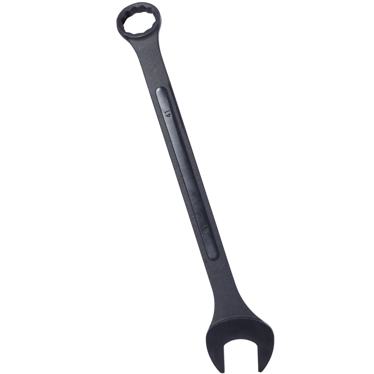 11 Piece Jumbo Combination Wrench Set Metric 1 - 5/16'' to 2'' Black Oxide with Pouch - Fab Heavy Parts
