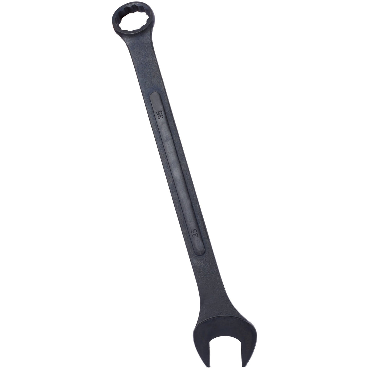 11 Piece Jumbo Combination Wrench Set Metric 1 - 5/16'' to 2'' Black Oxide with Pouch - Fab Heavy Parts