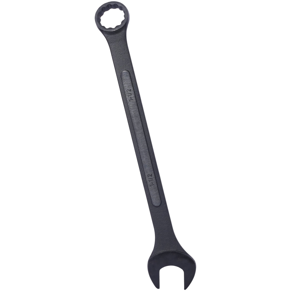 11 Piece Jumbo Combination Wrench Set SAE 1 - 5/16'' to 2'' Black Oxide with Pouch - Fab Heavy Parts