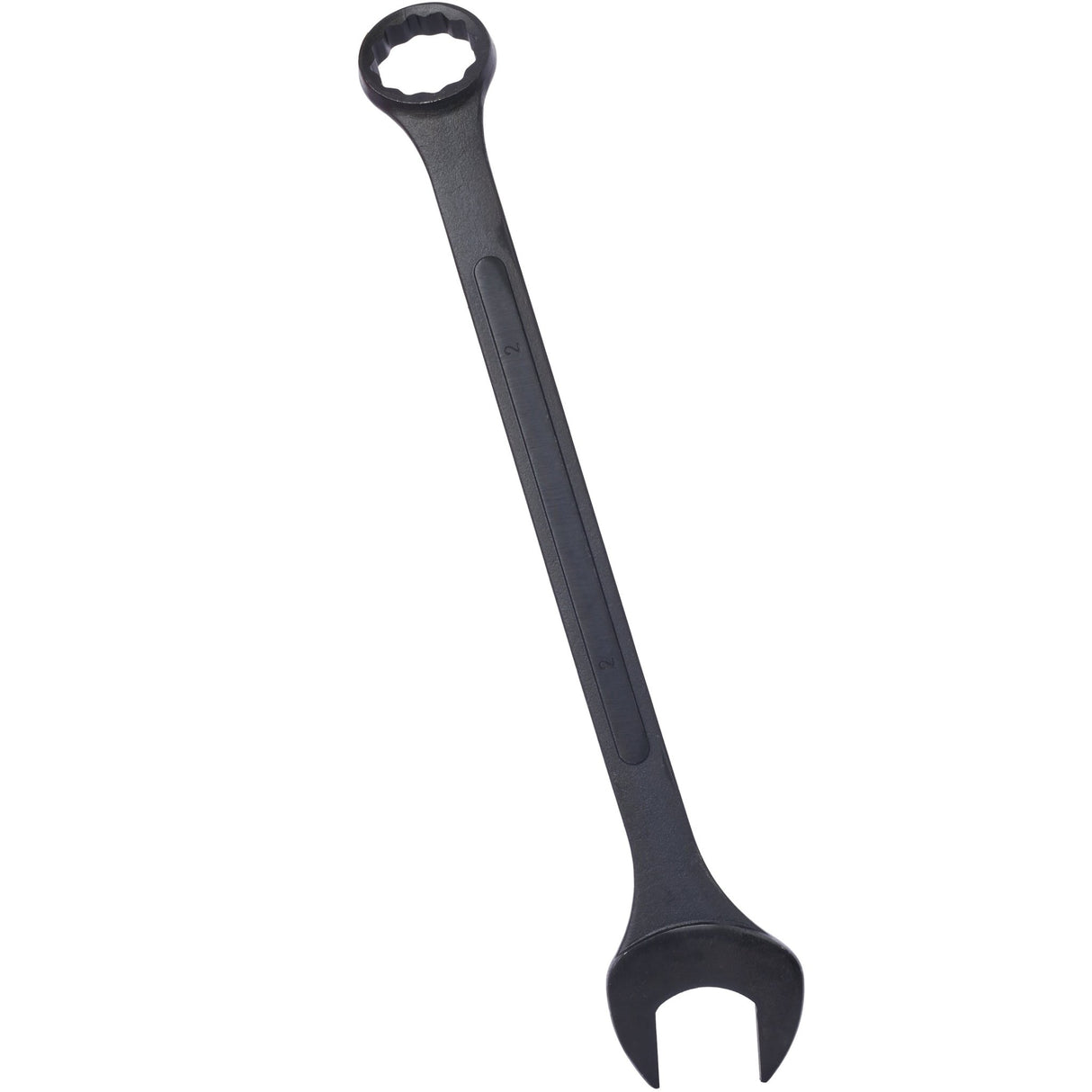 11 Piece Jumbo Combination Wrench Set SAE 1 - 5/16'' to 2'' Black Oxide with Pouch - Fab Heavy Parts