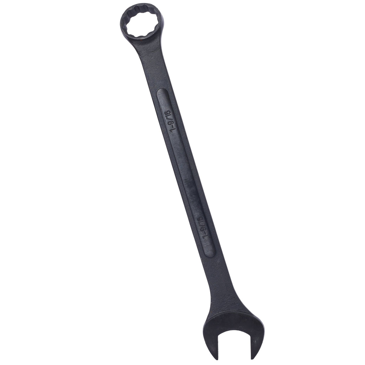 11 Piece Jumbo Combination Wrench Set SAE 1 - 5/16'' to 2'' Black Oxide with Pouch - Fab Heavy Parts
