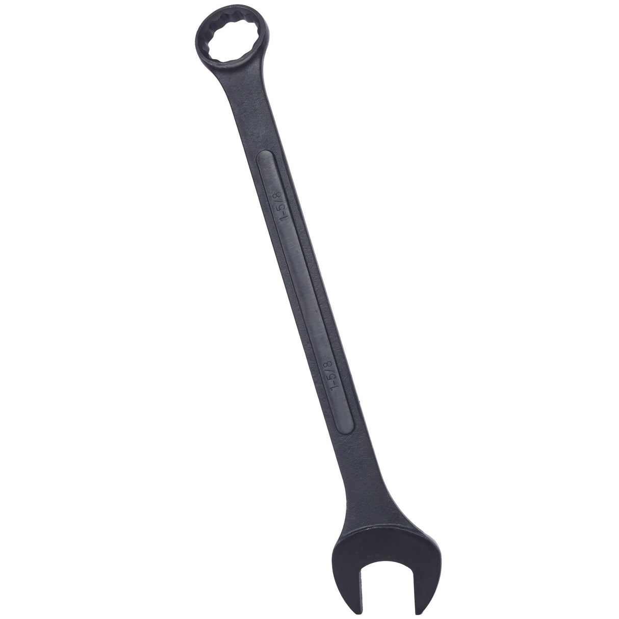 11 Piece Jumbo Combination Wrench Set SAE 1 - 5/16'' to 2'' Black Oxide with Pouch - Fab Heavy Parts