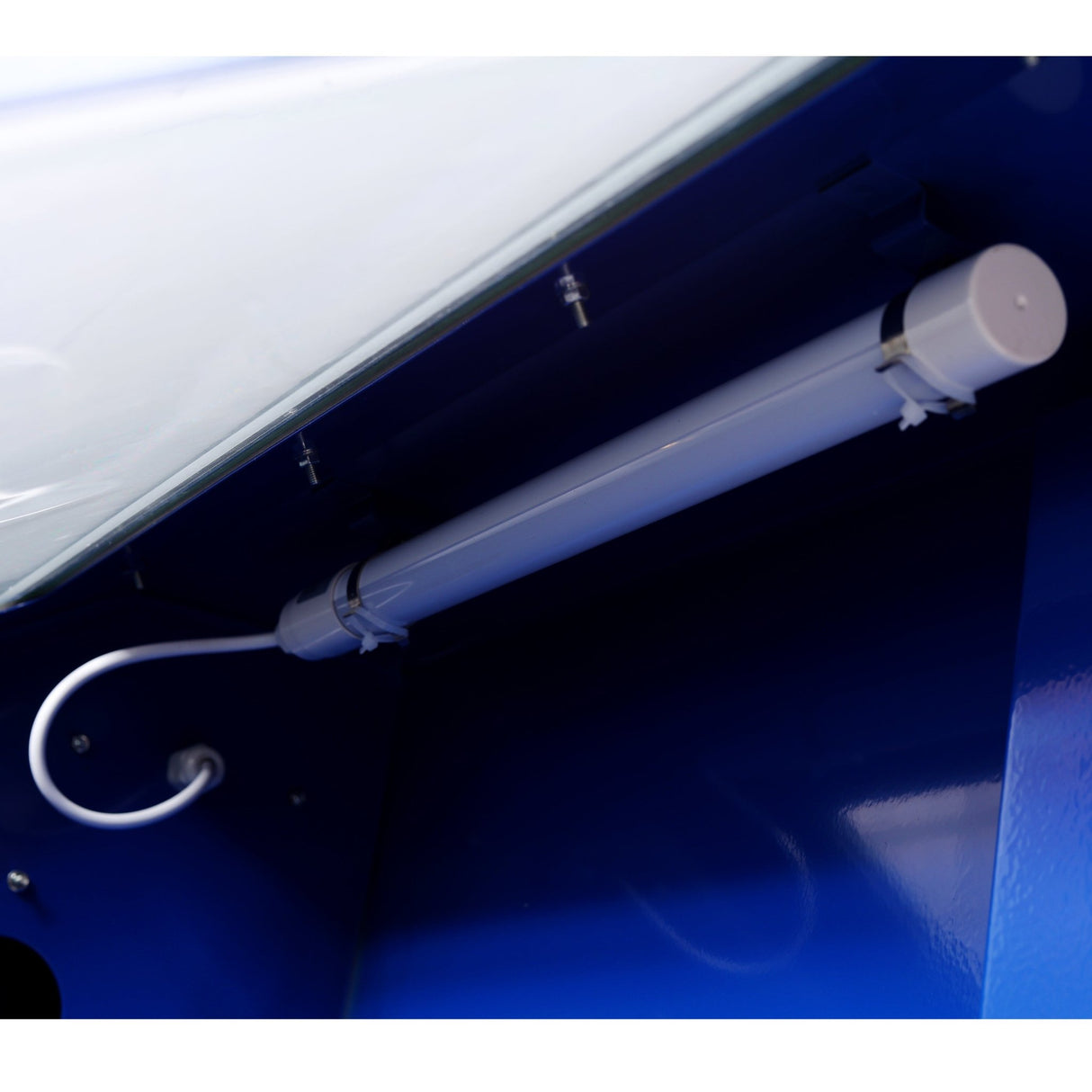 110L Bench Top Sandblast Cabinet with Heavy Steel Construction and Built - in Blast Gloves for No Sand Leakage Bright LED Lighting System - Fab Heavy Parts