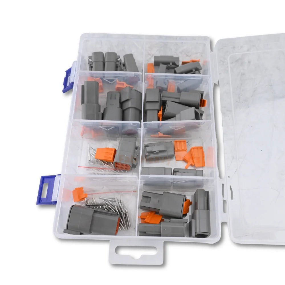 116 Piece Deutsch DTM Connector Starter Kit & Crimper - Fab Heavy Parts