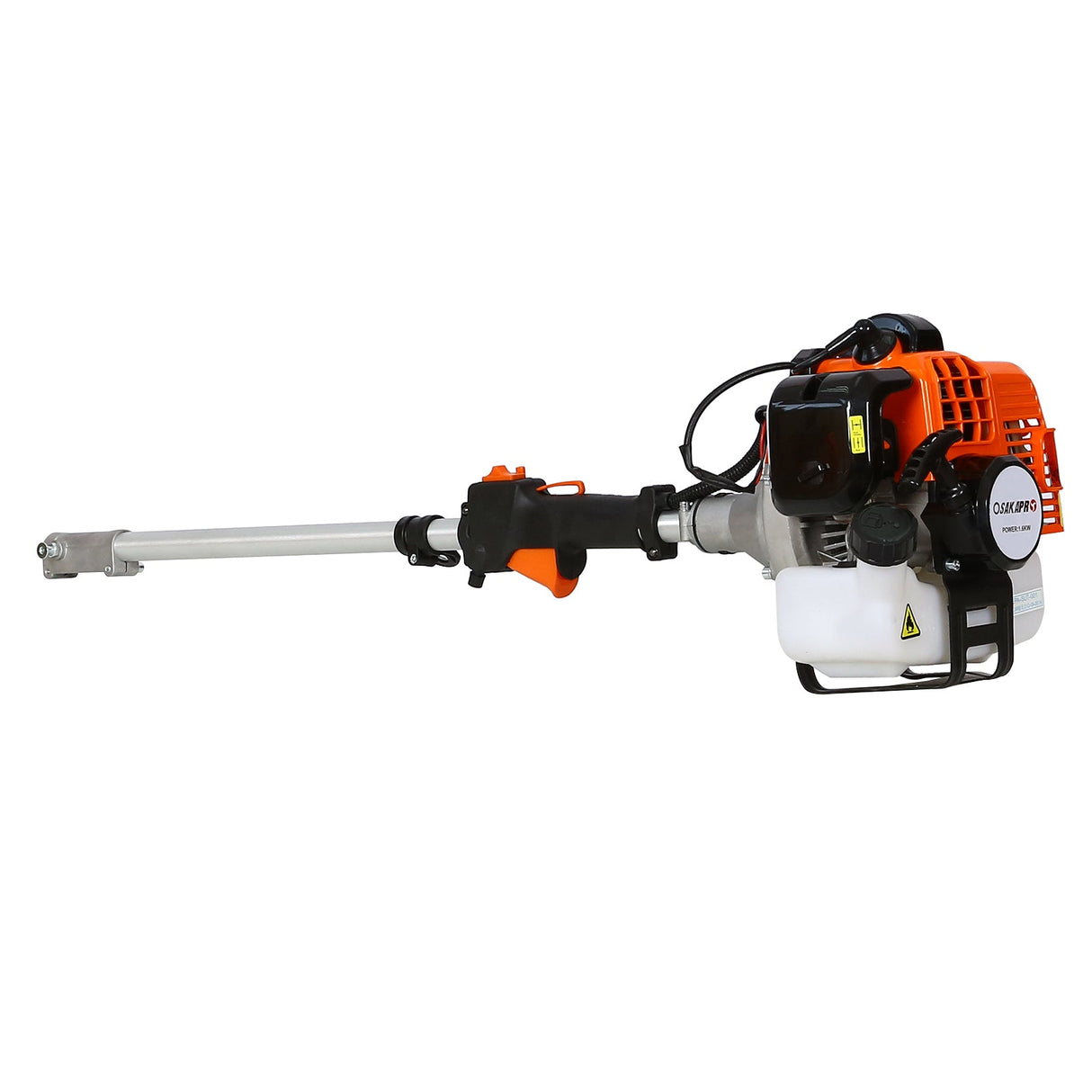 12 in 1 Multi - Functional Trimming Tool 32.6CC 2 - Cycle Garden System with Gas Pole Saw Hedge Trimmer Grass Trimmer and Brush Cutter EPA Compliant - Fab Heavy Parts