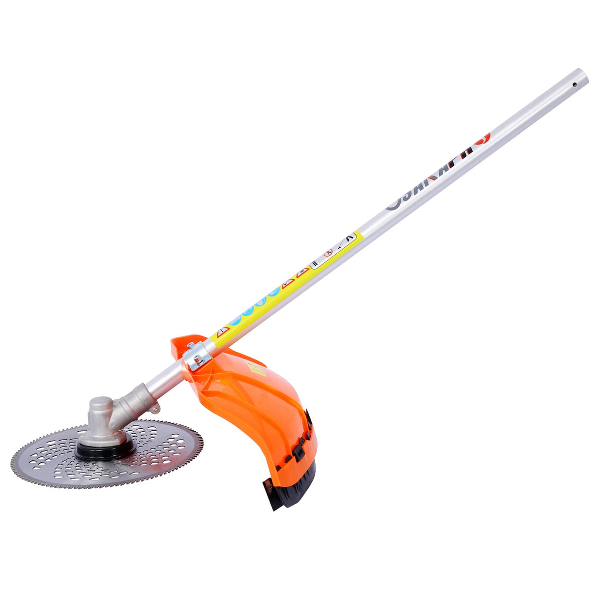 12 in 1 Multi - Functional Trimming Tool 32.6CC 2 - Cycle Garden System with Gas Pole Saw Hedge Trimmer Grass Trimmer and Brush Cutter EPA Compliant - Fab Heavy Parts